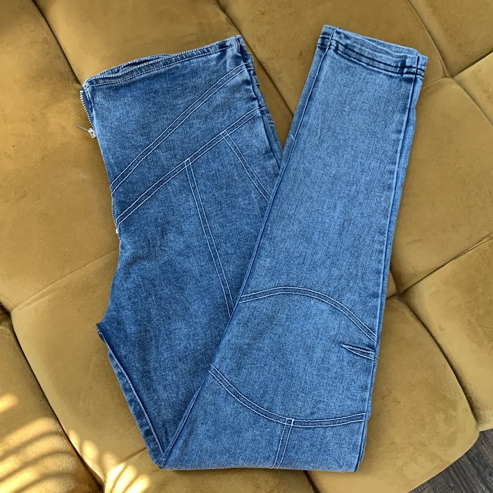 NWOT Maniere De Voir Skinny leg Jeans US 10 UK 14